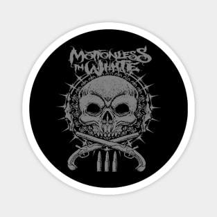 motionless in white grey Magnet